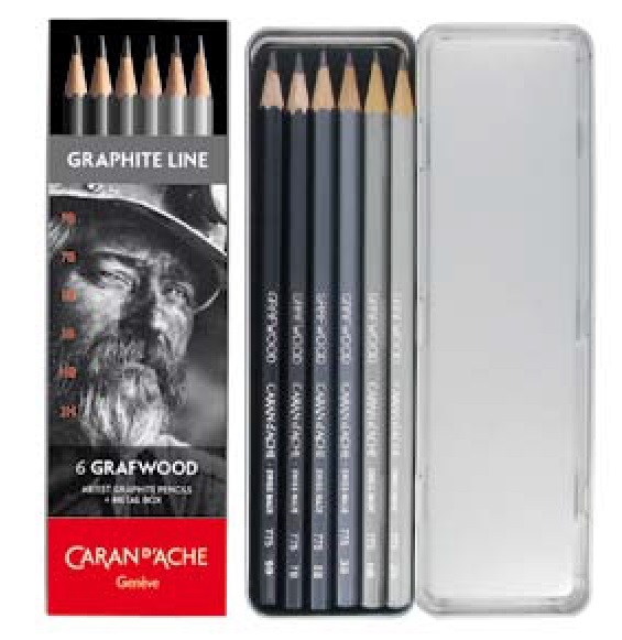 775306-caran Caran dAche Metallschachtel 6er Set Grafwood