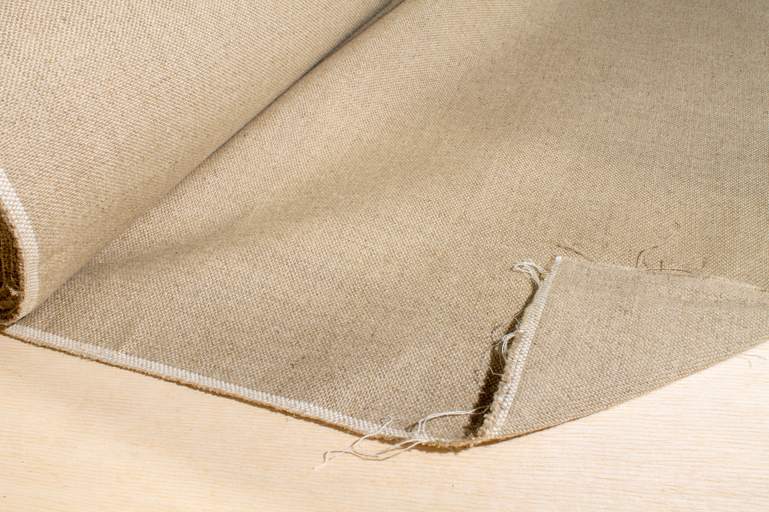 IMG_4211 FLIPTS DOBBELS Unprimed Linen 400g 3.05m wide fine No.1014/305
