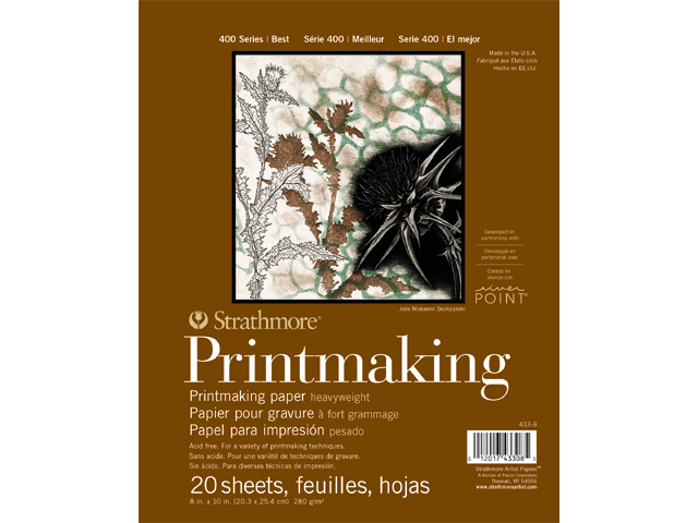 TALA8234RTmLtLcP3KsQI Strathmore 400 Printmaking paper Block 280g