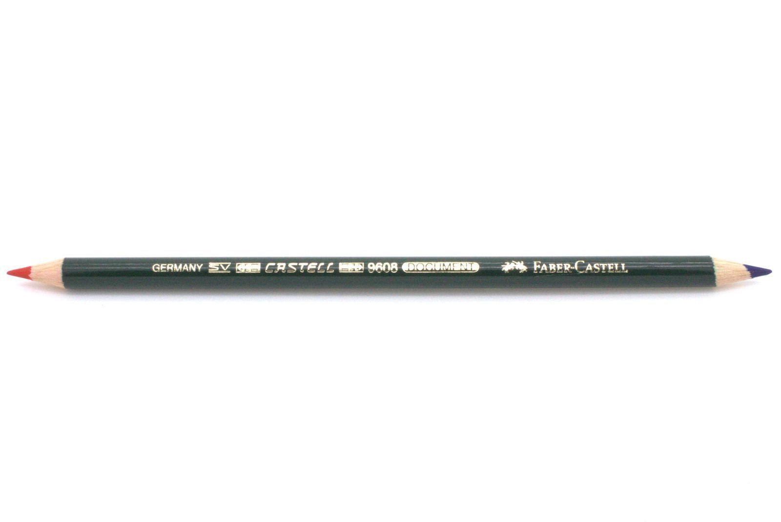 FABER-CASTELL Indelible pencil Document red/blue