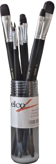 6090 Elco Acrylmalpinsel-SET Katzenzunge 12-tlg. serie 5012 6090