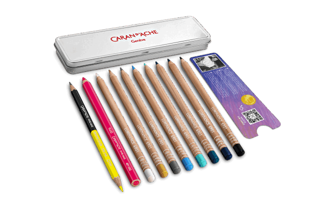 Caran d'Ache Kreativ Set Luminance 10er LIMITED EDITION