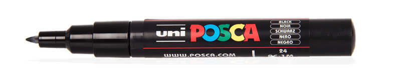 UNI POSCA Marker PC1MC (0.7-1 mm)