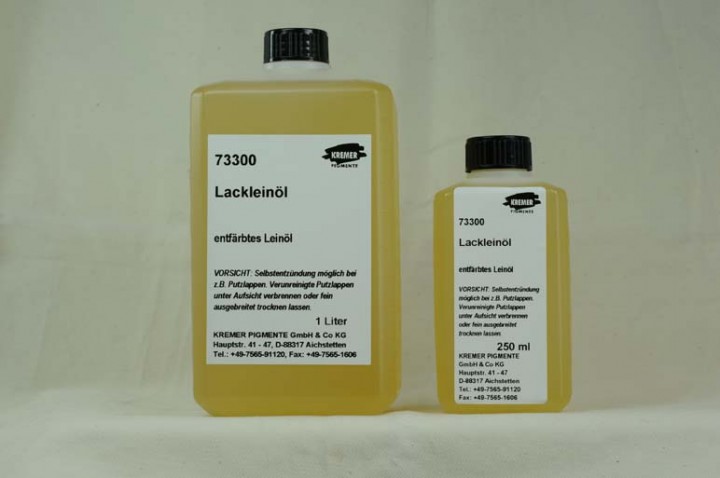 Kremer Linseed Oil, refined (73300)