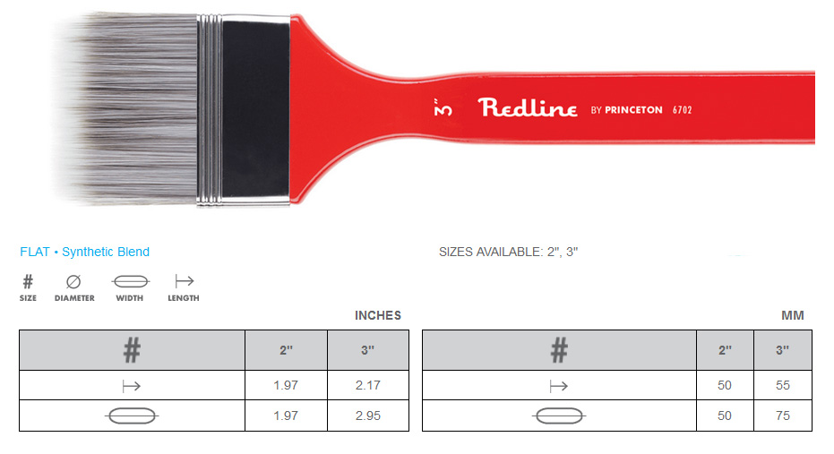 princeton-serie6701u2 Princeton REDLINE series 6700 FLAT