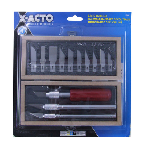 X-ACTO Basic Knife Set Carded